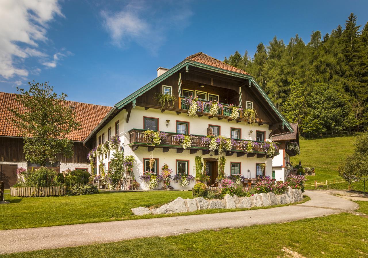 Villa Wohlfühlbauernhof Bambichlhof Fuschl am See Exterior foto